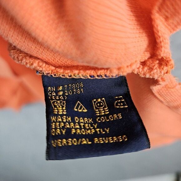 Budweiser Shirt Mens XL Orange Tommy Hilfiger Golf Embroidered Short Sleeve Polo - Picture 9 of 11